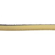 Lacet cuir 5x2 mm Doré x30cm|raw }}