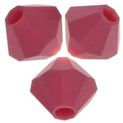 Perles toupies Preciosa - Rondelle Bead 4 mm - Siam Matt x30|raw }}