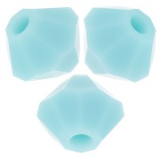 Perles toupies Preciosa - Rondelle Bead 4 mm - Turquoise Matt x30|raw }}