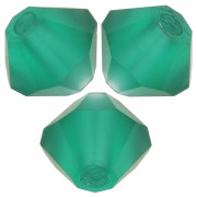 Perles toupies Preciosa - Rondelle Bead 4 mm - Emerald Matt x30|raw }}