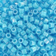 Miyuki Delica 10/0 DBM0164 - Op Turquoise Blue AB x8g
