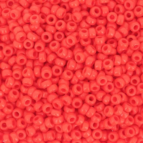 Rocaille Miyuki 11/0 407 - Opaque Vermilion Red x8g