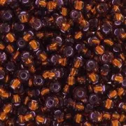 Rocaille Miyuki 11/0 5 - Silver Lined Dark Topaz x8g
