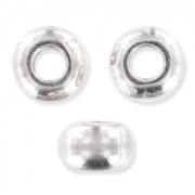 Rondes aplaties 5x3,1 mm argenté x20