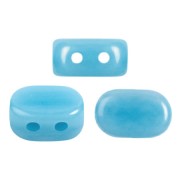 Perles en verre Lipsi® par Puca® 4x6 mm - Opaque Aqua x10g|raw }}