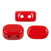 Perles en verre Lipsi® par Puca® 4x6 mm - Opaque Red Coral x10g