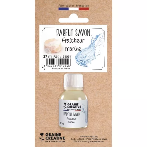 Parfum pour bombe de bain - savon - Senteur Fraicheur marine x27ml