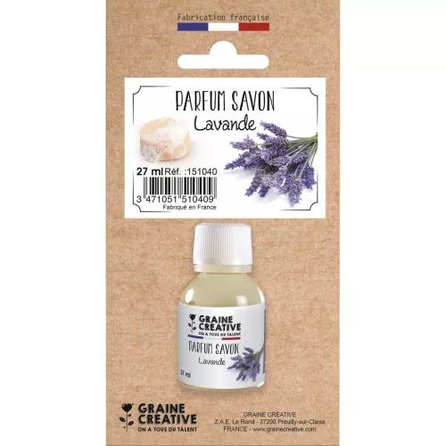 Parfum pour bombe de bain - savon - Senteur Lavande x27ml