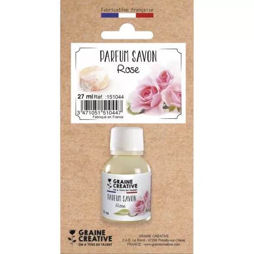 Parfum pour bombe de bain - savon - Senteur Rose x27ml