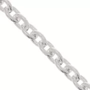 Chaîne maille Forçat 2.3 mm - Argent 925 x1m
