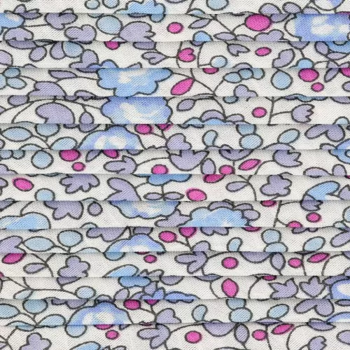 Cordon en tissu Liberty - Eloise - Baltique x1m