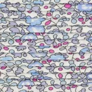 Cordon en tissu Liberty - Eloise - Baltique x1m