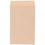 Pochettes en papier kraft 7x11 cm - motif Made with - Marron x20