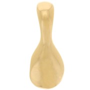 Attache pendentif à coller 22x9 mm - Acier Inoxydable 316 Doré x1