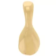 Attache pendentif à coller 22x9 mm - Acier Inoxydable 316 Doré x1