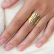 Bague à former et à personnaliser 54x20 mm - Argent 925 x1