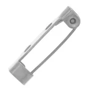 Supports de broche 19 mm - Acier inoxydable 304 x100