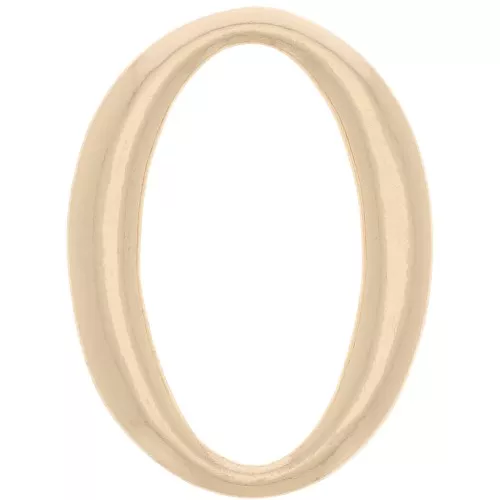 Intercalaire maillon ovale évidé 20x15 mm - Doré x1