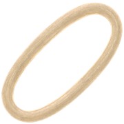 Intercalaire maillon ovale évidé 40.5x20 mm - Doré vintage x1|raw }}