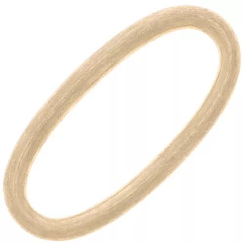Intercalaire maillon ovale évidé 40.5x20 mm - Doré vintage x1