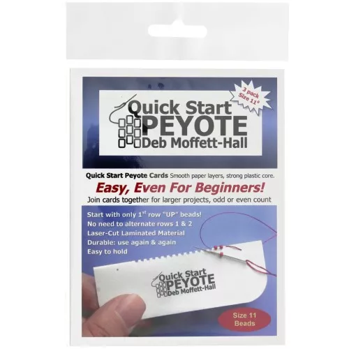 Quick Start Peyote 11/0 pour tissage en peyote pair ou impair x3