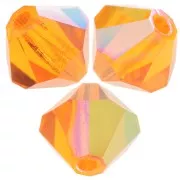 Perles toupies Preciosa - Rondelle Bead 5 mm - Sun AB x12