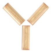 Tubes droits 6x1.9 mm - Doré à l'or fin x10|raw }}