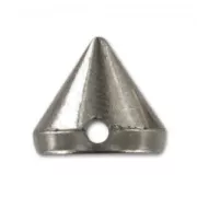 Cônes à coudre en résine CCB  8 mm black nickel x6