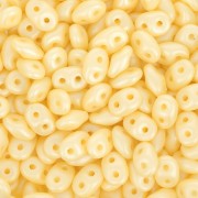 SuperDuo 2.5x5 mm - Powdery Pastel Yellow x10g|raw }}