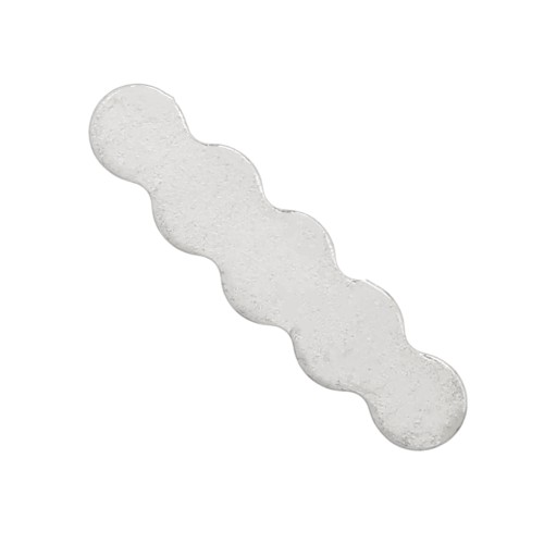 Ebauche à former et à personnaliser 23.5x6 mm - Argent 925 x1