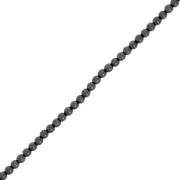 Perles nacrées Aurora 5810 2 mm - Crystal Black Pearl x41cm