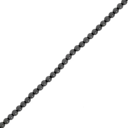 Perles nacrées Aurora 5810 2 mm - Crystal Black Pearl x41cm