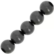 Perles nacrées Aurora 5810 2 mm - Crystal Black Pearl x20
