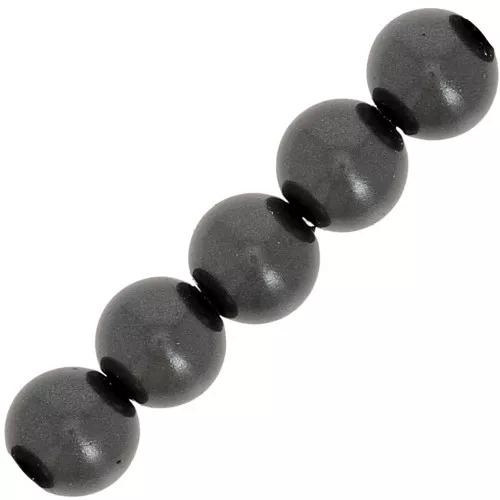 Perles nacrées Aurora 5810 2 mm - Crystal Black Pearl x20