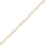 Perles nacrées Aurora 5810 3 mm - Crystal Cream Pearl x61cm