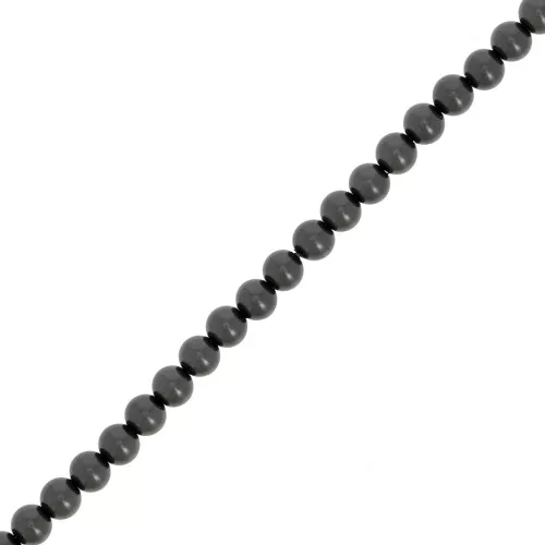 Perles nacrées Aurora 5810 3 mm - Crystal Black Pearl x61cm