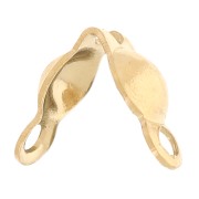 Cache noeuds 3 mm avec anneaux fermés - Acier inoxydable 304L Doré x4|raw }}