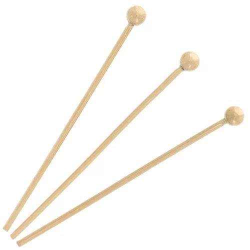 Clous tête boule 25x0.7 mm - Acier inoxydable 304 Doré x100