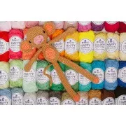 Coton Happy Cotton DMC - spécial amigurumi - Vert (n°781) x43m