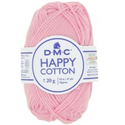 Coton Happy Cotton DMC - spécial amigurumi - Rose clair (n°764) x43m|raw }}