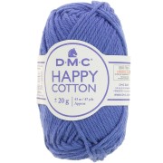 Coton Happy Cotton DMC - spécial amigurumi - Bleu roi (n°798) x43m|raw }}