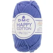 Coton Happy Cotton DMC - spécial amigurumi - Bleu roi (n°798) x43m