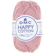 Coton Happy Cotton DMC - spécial amigurumi - Vieux rose (n°768) x43m|raw }}