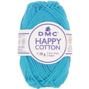 Coton Happy Cotton DMC - spécial amigurumi - Bleu azur (n°786) x43m|raw }}