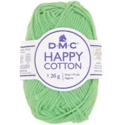 Coton Happy Cotton DMC - spécial amigurumi - Vert mousse (n°782) x43m