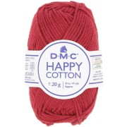 Coton Happy Cotton DMC - spécial amigurumi - Rouge foncé (n°791) x43m