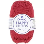 Coton Happy Cotton DMC - spécial amigurumi - Rouge foncé (n°791) x43m