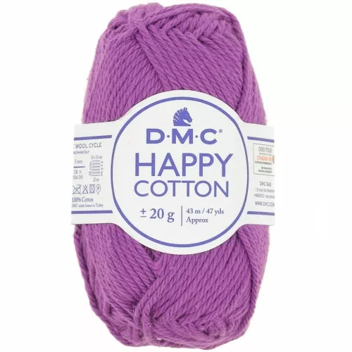 Coton Happy Cotton DMC - spécial amigurumi - Violine (n°756) x43m