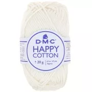 Coton Happy Cotton DMC - spécial amigurumi - Ecru (n°761) x43m