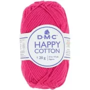 Coton Happy Cotton DMC - spécial amigurumi - Framboise (n°755) x43m